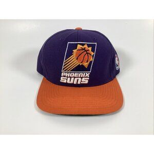 Phoenix Suns NBA Mitchell & Ness HWC Purple Orange Snapback Hat Cap